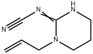 Cyanamide, [tetrahydro-1-(2-propenyl)-2(1H)-pyrimidinylidene]- (9CI) Struktur