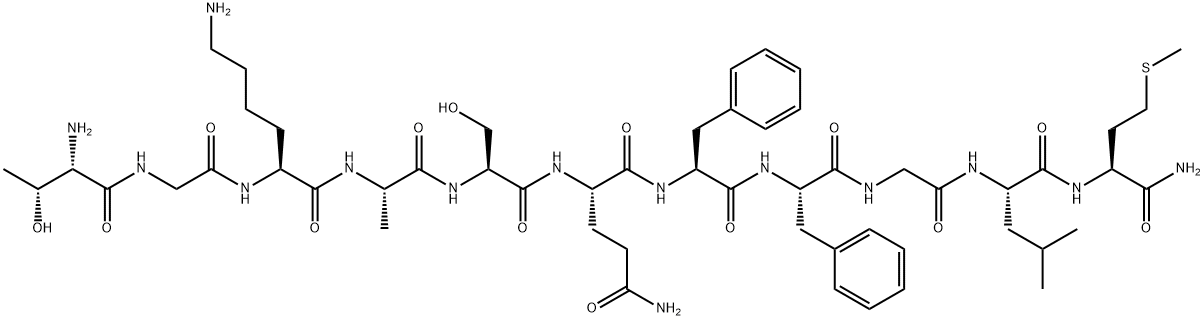 HEMOKININ 1 (HUMAN) Struktur