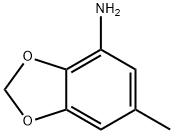 1,3-Benzodioxol-4-amine,  6-methyl- Struktur