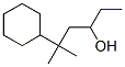 5-cyclohexyl-5-methylhexan-3-ol  Struktur