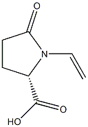 Proline, 5-oxo-1-vinyl-, L- (7CI,8CI) Struktur