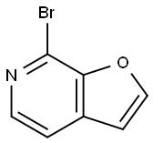 7-BROMOFURO[2,3-C]PYRIDINE Struktur