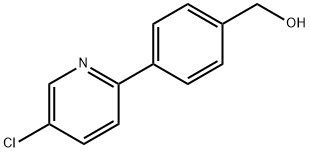 4-(3-Cyanopyridin-2-yl)benzyl alcohol Struktur