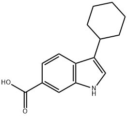 3-cyclohexylindole-6-carboxylicacid