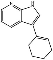 3-cyclohexenyl-1H-pyrrolo[2,3-b]pyridine Struktur