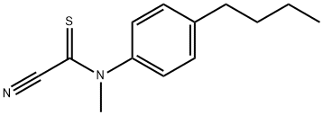 Formanilide,  4-butyl-1-cyano-N-methylthio-  (7CI,8CI) Struktur