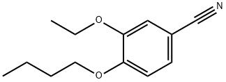 Benzonitrile, 4-butoxy-3-ethoxy- (9CI) Struktur