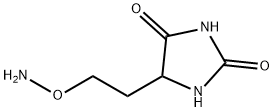 2,4-Imidazolidinedione, 5-[2-(aminooxy)ethyl]- (9CI) Struktur