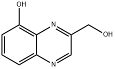 2-Quinoxalinemethanol,  8-hydroxy- Struktur