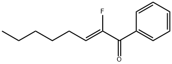 2-Octen-1-one, 2-fluoro-1-phenyl-, (2Z)- (9CI) Struktur