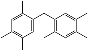 Bis(2,4,5-trimethylphenyl)methane Struktur