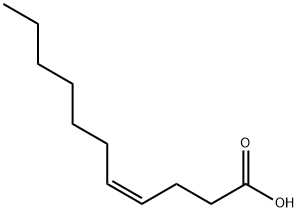 (Z)-4-Undecenoic acid Struktur