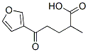 (+)-5-(3-Furanyl)-2-methyl-5-oxovaleric acid Struktur