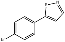 5-(4-BROMOPHENYL) ISOTHIAZOLE Struktur