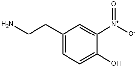 3-NITROTYRAMINE Struktur