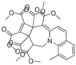 10,11-Dihydro-1-methylcyclobut[4,5]azepino[1,2-a]quinoline-7,7a,8,9,9a,10-hexacarboxylic acid hexamethyl ester Struktur