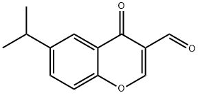 3-Formyl-6-isopropylchromone Struktur