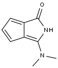 Cyclopenta[c]pyrrol-1(2H)-one,  3-(dimethylamino)- Struktur