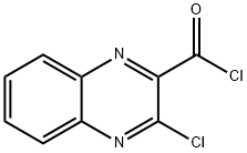 2-QUINOXALINECARBONYL CHLORIDE,3-CHLORO- Struktur