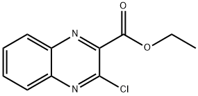 ETHYL 3-CHLOROQUINOXALINE-2-CARBOXYLATE Struktur