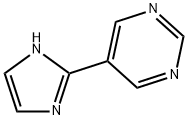 Pyrimidine, 5-(1H-imidazol-2-yl)- (9CI) Struktur