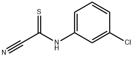 N-(3-Chlorophenyl)-1-cyanothioformamide Struktur