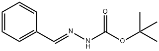 Hydrazinecarboxylic acid, (phenylmethylene)-, 1,1-dimethylethyl ester, (2E)- Struktur