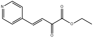 (E)-ETHYL 2-OXO-4-(PYRIDIN-4-YL)BUT-3-ENOATE Struktur