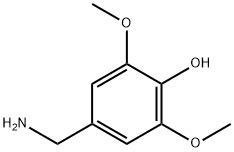 3,5,DIMETHOXY-4-HYDROXYBENZYLAMINE Struktur