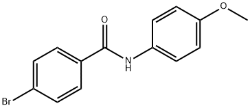 4-bromo-N-(4-methoxyphenyl)benzamide Struktur