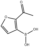 2-ACETYLFURAN-3-BORONIC ACID Struktur