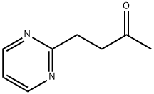 2-Butanone, 4-(2-pyrimidinyl)- (9CI) Struktur