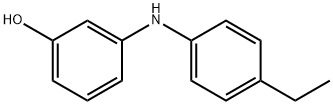 Phenol, 3-[(4-ethylphenyl)amino]- (9CI) Struktur