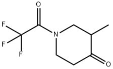 4-Piperidinone, 3-methyl-1-(trifluoroacetyl)- (9CI) Struktur