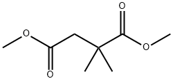 2,2-Dimethylbutanedioic acid dimethyl ester Struktur