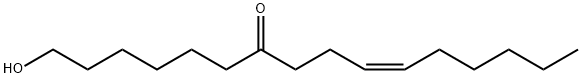 (Z)-1-Hydroxy-10-hexadecene-7-one Struktur