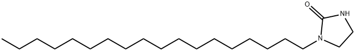 1-Octadecyl-2-imidazolidinone Struktur