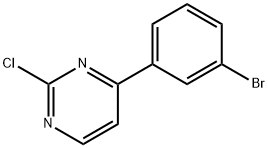 4-(3-Bromophenyl)-2-chloropyrimidine