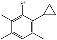 Phenol, 2-cyclopropyl-3,5,6-trimethyl- (9CI) Struktur