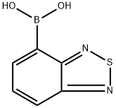 2,1,3-BENZOTHIADIAZOL-4-YLBORONIC ACID Struktur