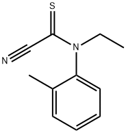 o-Formotoluidide,  1-cyano-N-ethylthio-  (7CI,8CI) Struktur