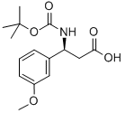 (S)-3-((TERT-ブチルトキシカルボニル)アミノ)-3-(3-メトキシフェニル)プロパン酸 price.