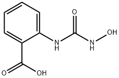 Benzoic acid, 2-[[(hydroxyamino)carbonyl]amino]- (9CI) Struktur