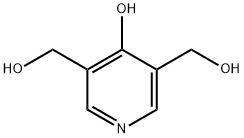 3,5-Pyridinedimethanol, 4-hydroxy- (9CI) Struktur