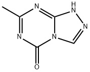 1,2,4-Triazolo[4,3-a][1,3,5]triazin-5(1H)-one, 7-methyl- (9CI) Struktur