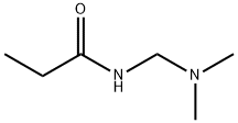 Propanamide, N-[(dimethylamino)methyl]- (9CI) Struktur