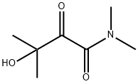 Butanamide, 3-hydroxy-N,N,3-trimethyl-2-oxo- (9CI) Struktur