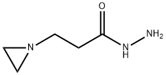 1-Aziridinepropanoicacid,hydrazide(9CI) Struktur