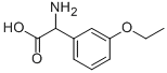 AMINO-(3-ETHOXY-PHENYL)-ACETIC ACID Struktur