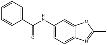 Benzamide, N-(2-methyl-6-benzoxazolyl)- (9CI) Struktur